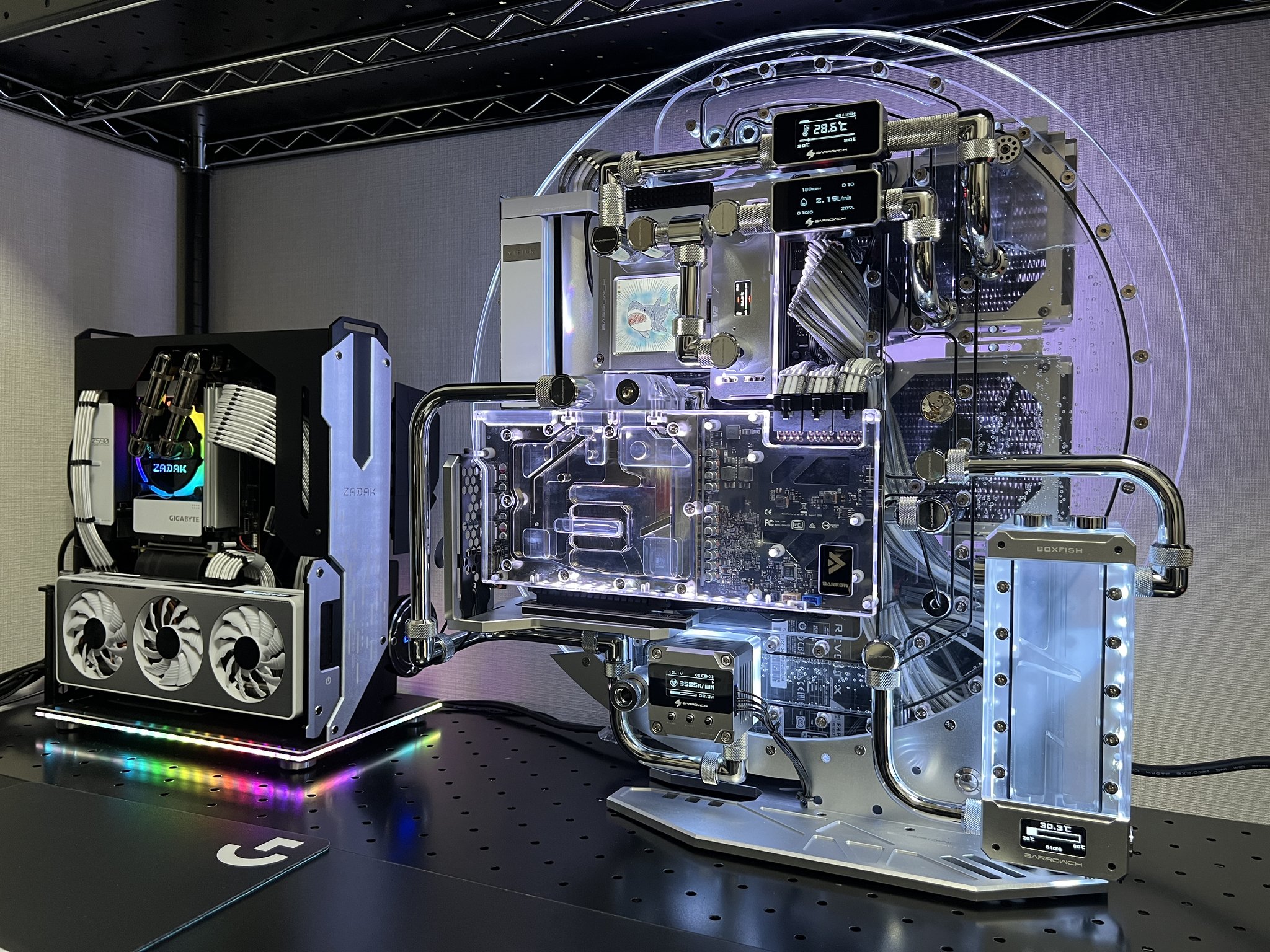 自作PC iiyama PC LEVEL-R6X5-LCR56X-SAX-ZETA DIVISION [RGB Build