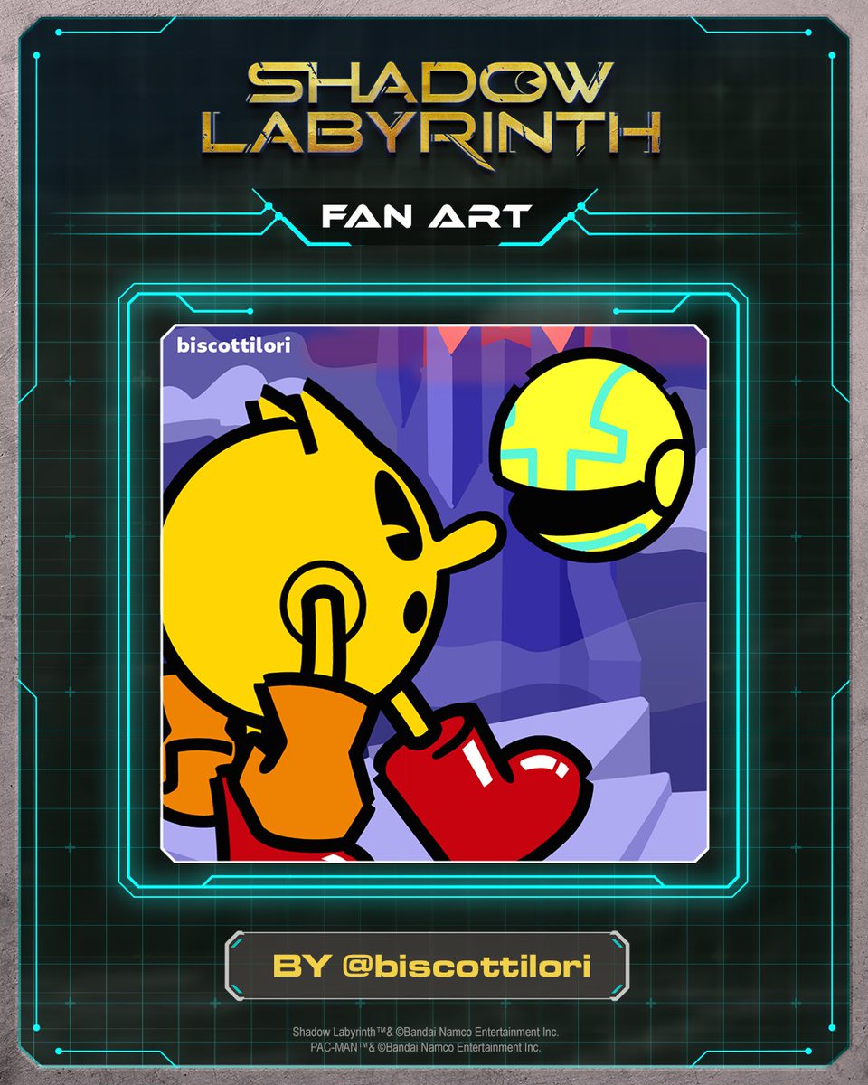 officialpacman's tweet image. You can't begin your greatest quest without a #fanartfriday celebration.
Shadow Labyrinth is available now.
🎨 @nickisonlinet, @biscottilori, general_scooter on IG