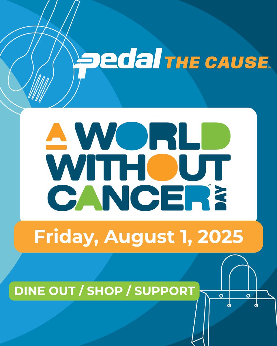 🚨 A World Without Cancer Day is just 2 weeks away—Friday, August 1! Dine out or shop at 100+ St. Louis partners and a portion of your purchase supports cancer research at Siteman Cancer Center &amp; Siteman Kids. See the full list and plan your day: bit.ly/45RS0YE