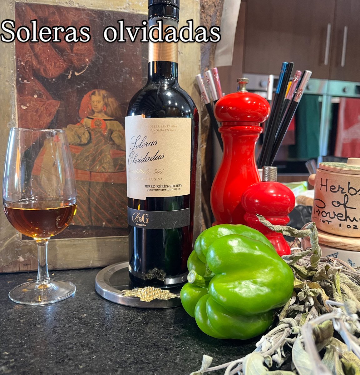 #winesofmeditation sip by Sip of  Amontillado Sherry from #RollandGalarreta name “Soleras Olvidadas “made in <a href="/andalucia_com/">andalucia com</a> by <a href="/araex/">ARAEX</a>