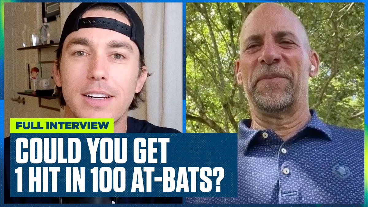 BenVerlander's tweet image. 🚨JOHN SMOLTZ EPISODE🚨
Asking the HOFer… Give a fan 100 At-Bats off a big leaguer, how many hits are they getting?
Thoughts on the HR Derby Swing Off? Should we do it in regular season?
Asking a Braves legend about the Hank Aaron tribute
Watch here: youtu.be/F6-fXhJzZBs?si…