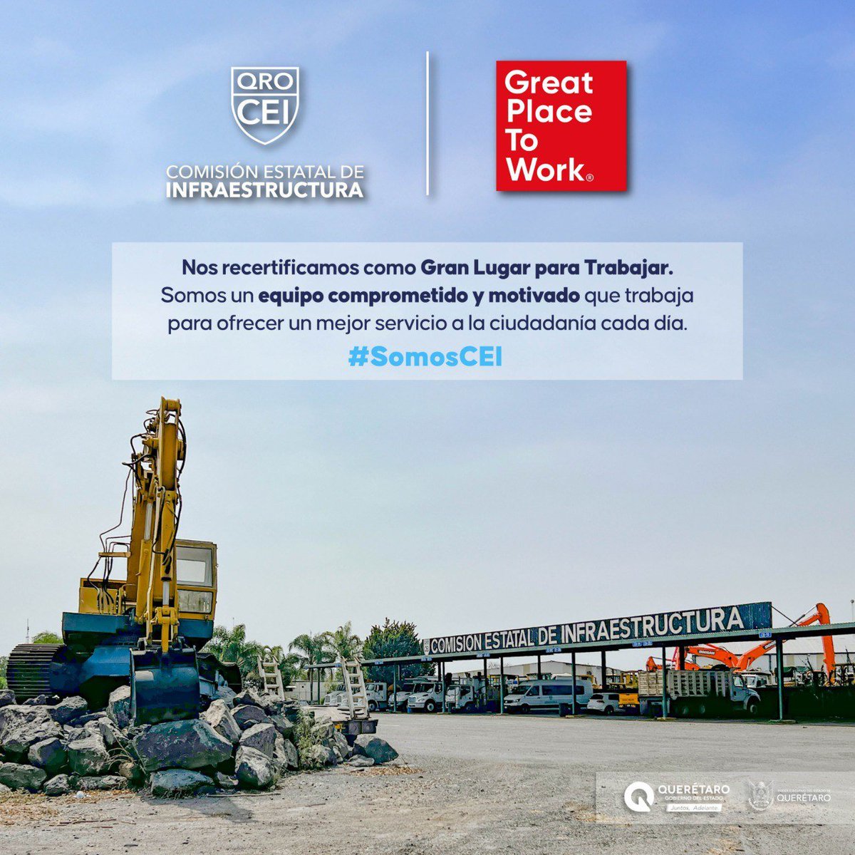 🌟 Somos un Great Place to Work 🌟

En la CEI, tenemos un equipo comprometido y motivado, que día a día trabaja para darte lo mejor de nosotros, a través de nuestro esfuerzo.
 
¡Porque #Contigo hacemos la diferencia!

#SomosCEI