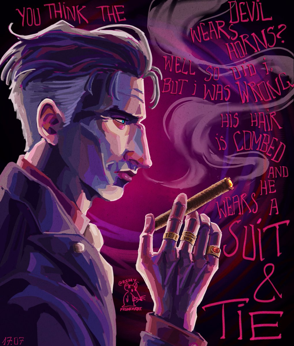 silco's not leaving my brain anytime soon is he ,,

i'm trying to get better at using cool colours and painting  💔💔 pray for me