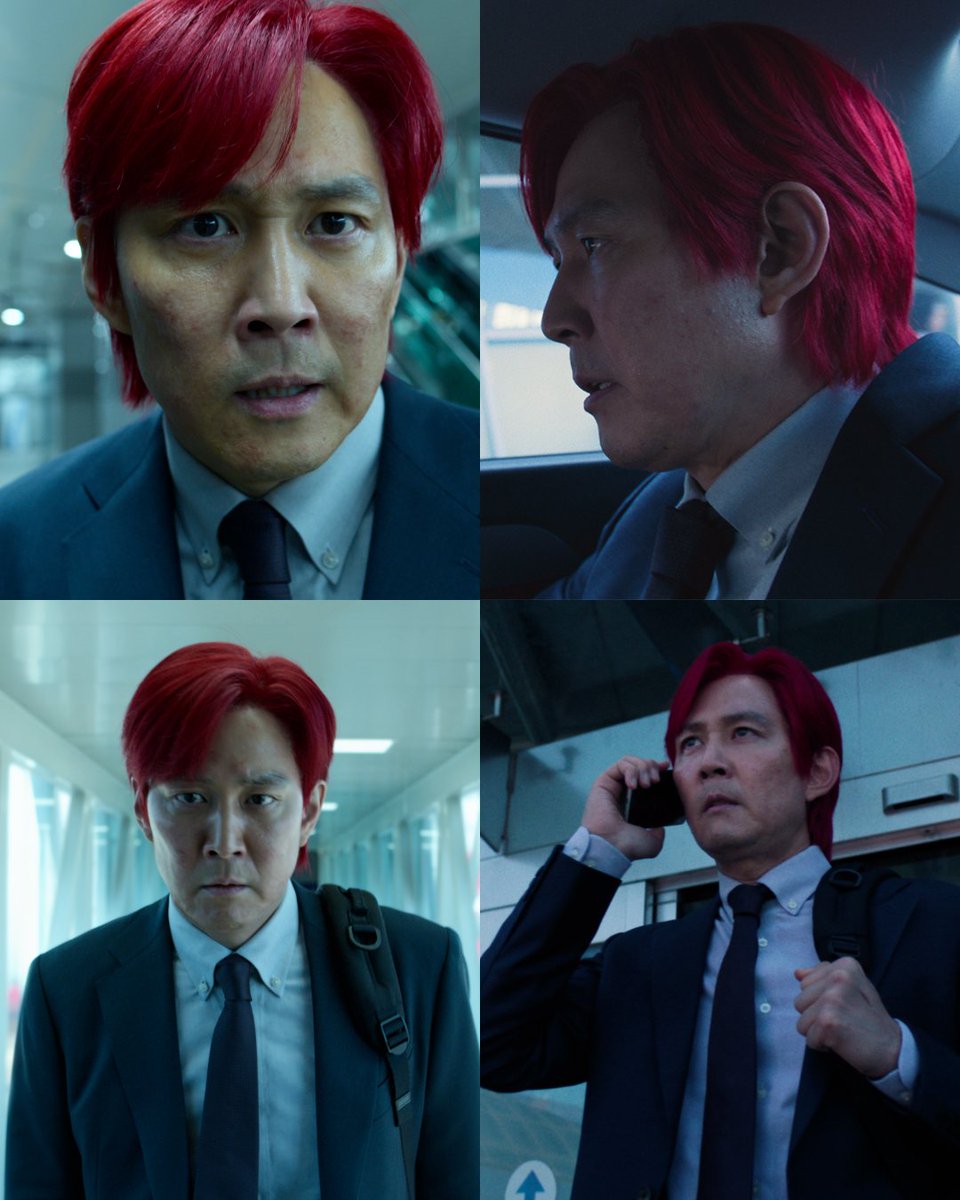 NetflixBrasil's tweet image. Round 6 acabou e eu ainda não entendi por que ele pintou o cabelo de vermelho.