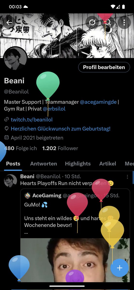 Beani (@beanilol) on Twitter photo Ballon Day Ballon Day