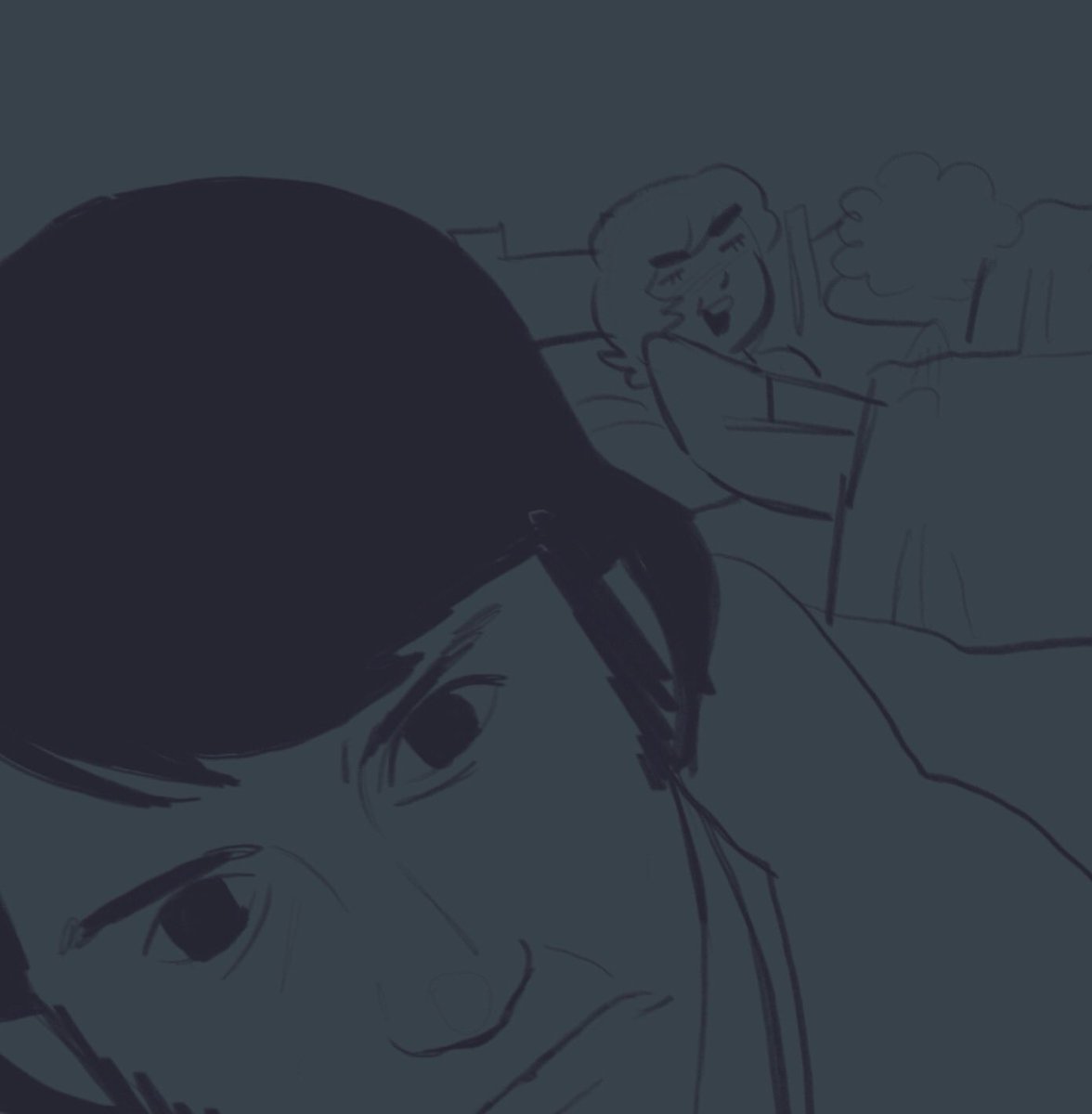 I was thinking about how the monkees All share a room and have no privacy 😭anyways Davy davying it ig