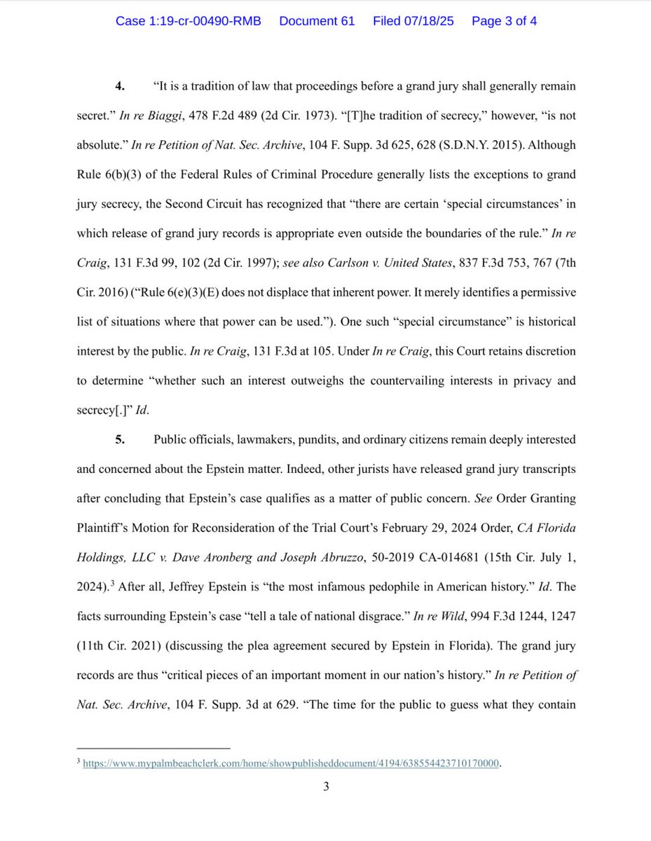 Out5p0ken's tweet image. Trump said he ordered Attorney General Pam Bondi to seek the release of “PERTINENT” records from grand jury testimony in the case of accused sex trafficker Jeffrey Epstein
PERTINENT — and NOT the Jeffrey Epstein list — and FBI agents were also told to flag any Epstein records…