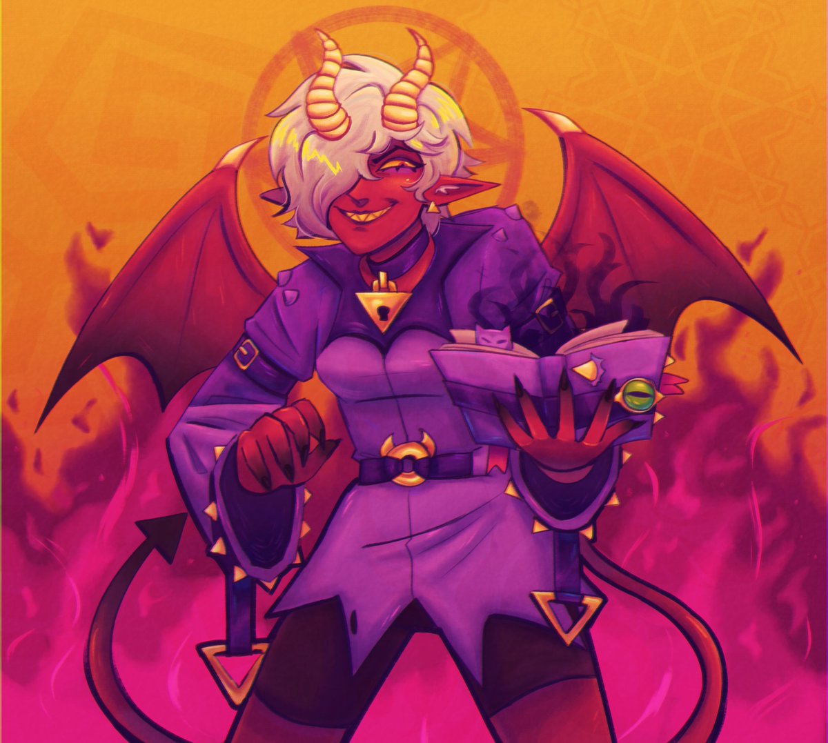 kemikesha's tweet image. she's a DEVIL! 😈
#brawlstars #trixiecolette #brawlstatscolette