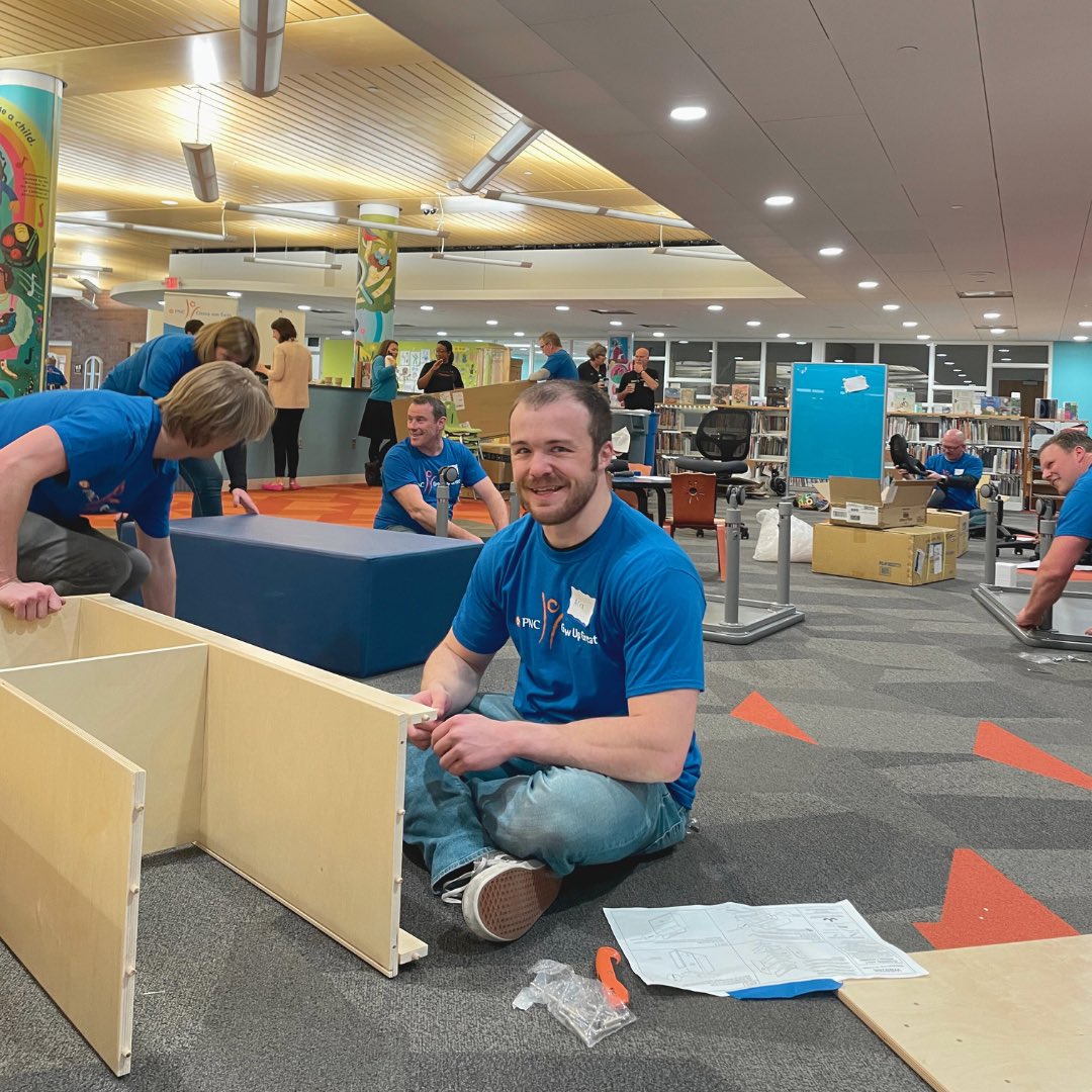 Our world needs more 3rd spaces. Places for kids and adults to learn and imagine!We’re proud to be expanding learning environments that give everyone better access to resources and knowledge. That way knowledge continues between home, school, and out of school!

#educationequity