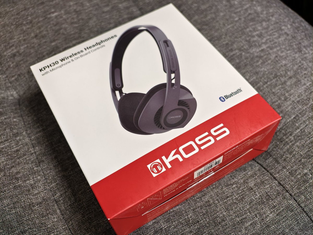 eatuna247's tweet image. What more colors? @KossHeadphones has you! Try these ones! KPH30 Wireless 🎧🎧🎧