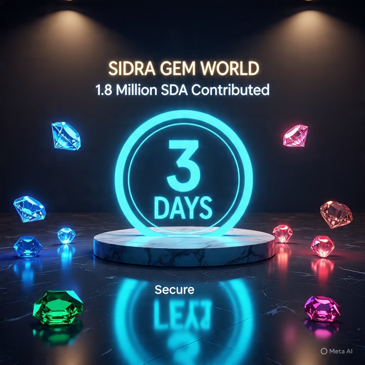 SaddatSalman's tweet photo. 🚨 3 DAYS LEFT! 🚨
🔥 SIDRA GEM WORLD has officially crossed 1.8 Million SDA Contributed!
💎 A historic milestone in ethical gemstone tokenization, powered by Sidra Chain.

🛡️ Secure. Transparent. Shariah-Compliant.
📈 Momentum is real — Don’t miss your chance to be part of the future of gems and blockchain!

📢 Final countdown has begun — Let’s push hard these last 3 days!

Project link👇
https://t.co/adSFKCKYPn

Telegram link👇
https://t.co/lg3QzDvGvV

#SidraGemWorld #3DaysLeft
#Tokenization #SidraChain #SDA #sidraFamliy #SidraChain  #sidracommunity #FinalPush