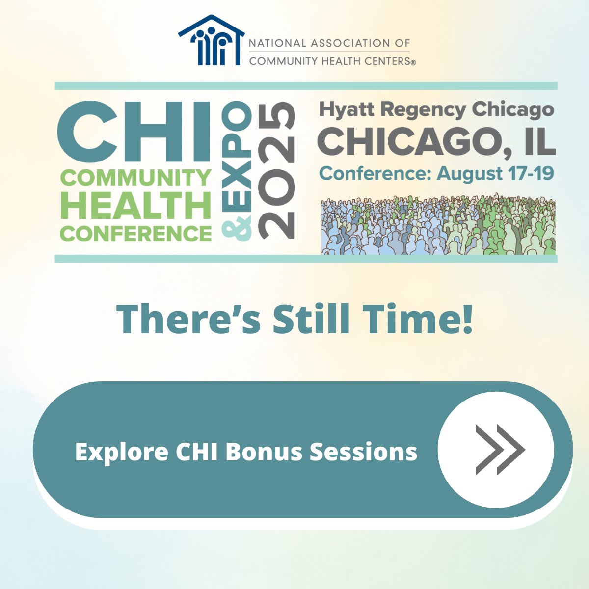 NACHC's tweet image. Don’t just attend #CHIexpo25 — transform your impact.
Join a pre- or post-conference session to get hands-on tools, expert insights, and real strategies for the challenges health centers face now.
🔗bit.ly/4kFyV1j
#ValueCHCs