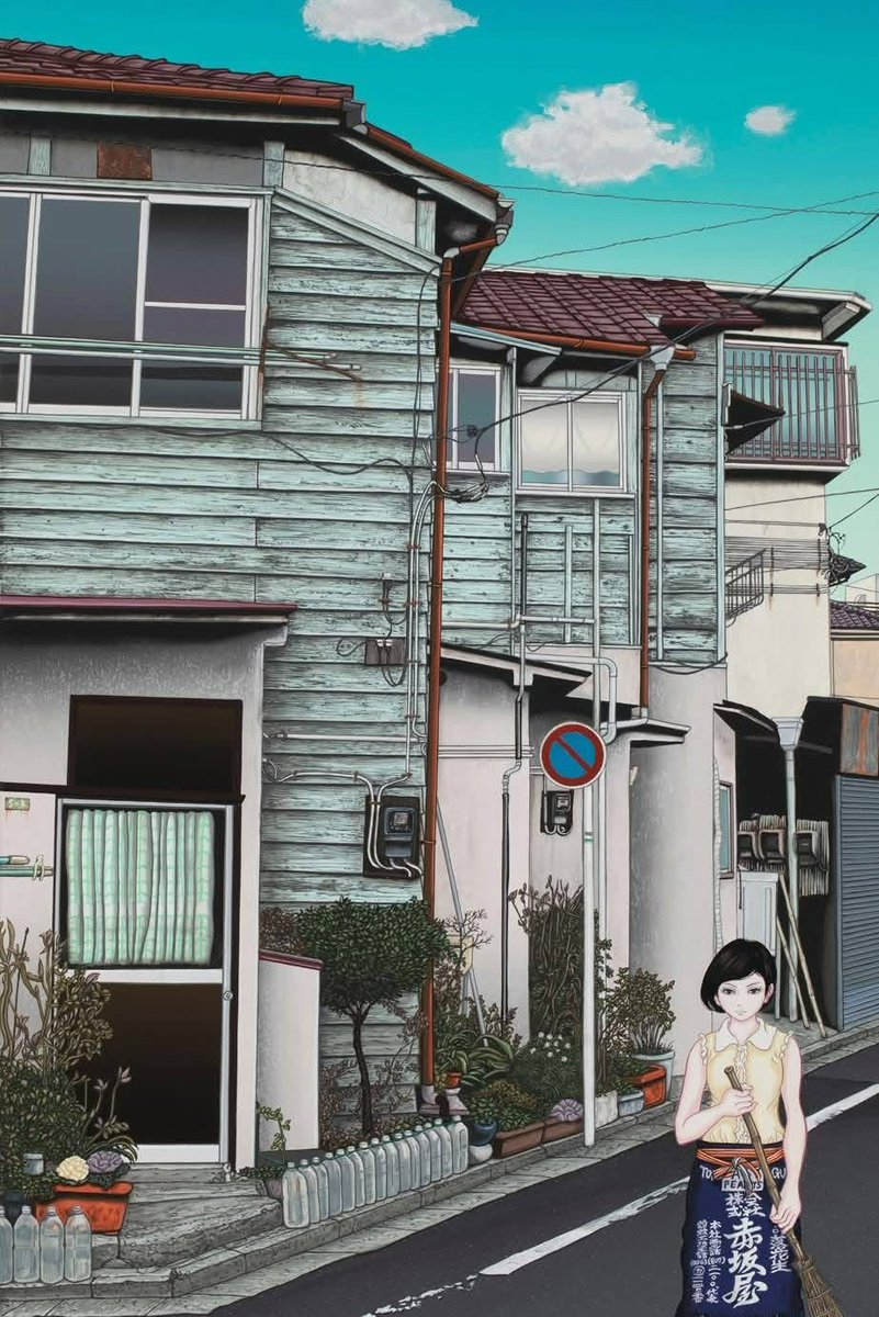 yujimoriguchi's tweet image. おはよう ~ Good morning ~
618mm × 381mm
acrylic on gesso, mounted on canvas
2022
#YujiMoriguchi