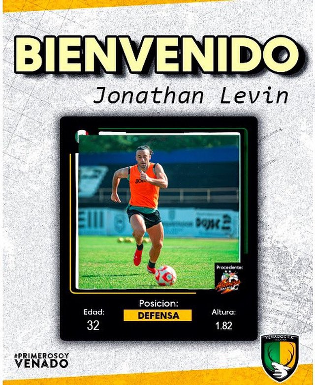 Venados F.C. (@venadosfc) on Twitter photo Jugador dominante y explosivo, con experiencia en México y Estados Unidos. Llega desde <a href="/AlebrijesOaxaca/">Alebrijes Oaxaca</a>, Jonathan Levin. 🦌⚽️
¡Démosle la bienvenida a su nueva casa! 🏠 Jugador dominante y explosivo, con experiencia en México y Estados Unidos. Llega desde <a href="/AlebrijesOaxaca/">Alebrijes Oaxaca</a>, Jonathan Levin. 🦌⚽️
¡Démosle la bienvenida a su nueva casa! 🏠