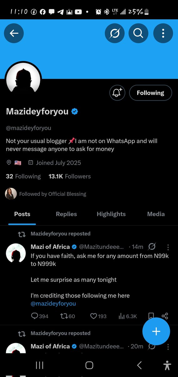 CreamDaDon's tweet photo. @Mazitundeeednut @mazideyforyou KingTunde Ednut, i dey with you and for you oo https://t.co/36O1yiGTh2