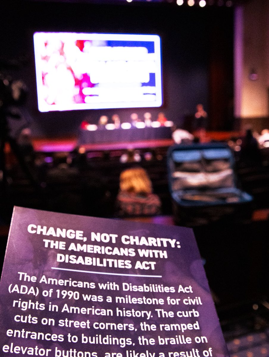 RepStenyHoyer's tweet image. Thank you to all who joined our screening & panel discussion on 'Change, Not Charity: The Americans with Disabilities Act.'
I am proud to have helped champion the passage of the #ADA & honored to be a part of a film that captured our fight to do so. I will continue working to…