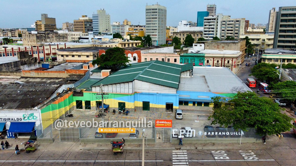 ¿Son conscientes de que Barranquilla acaba de recuperar su mercado más antiguo? Data de 1913, ¡hace 112 años!

Y por si fuera poco, esta recuperación hace parte de un Plan Maestro de Mercados que busca revitalizar el centro de la ciudad y que, hasta el momento, ya ha entregado