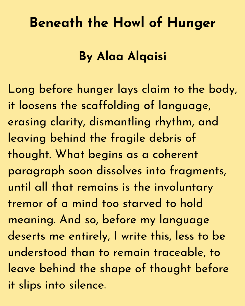 From a forthcoming essay by my beloved friend <a href="/AlaaQAlQaisi/">آلاء</a>. I love you, Alaa.