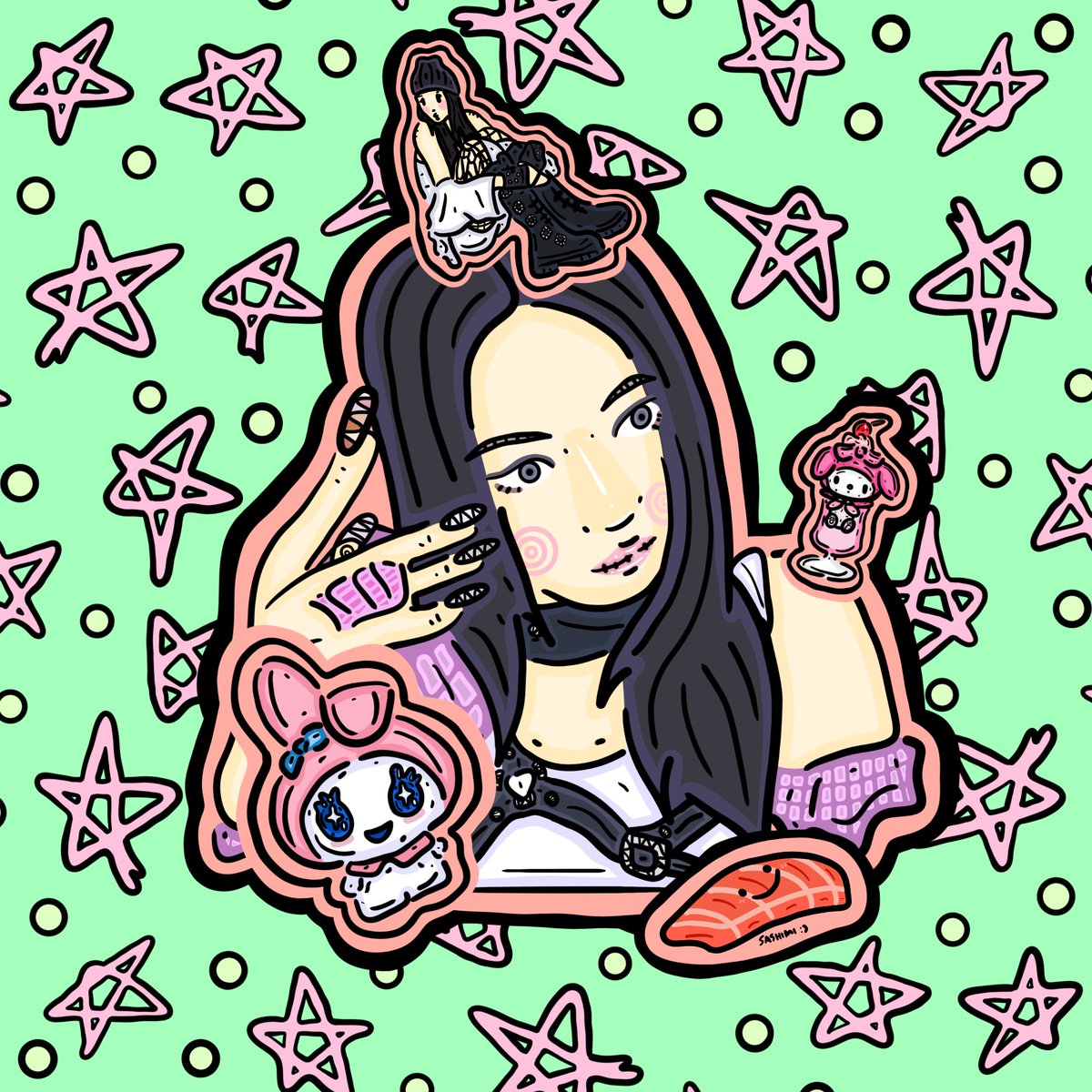 chisashimi's tweet image. pretty pink princess 🩷

#ADP #ALLDAYPROJECT #영서 #YOUNGSEO #fanart