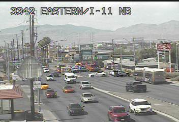 *TRAFFIC ALERT* (3:14p) - Crash blocking all lanes on NB Eastern/Bonanza. Pic RTC/FAST)
