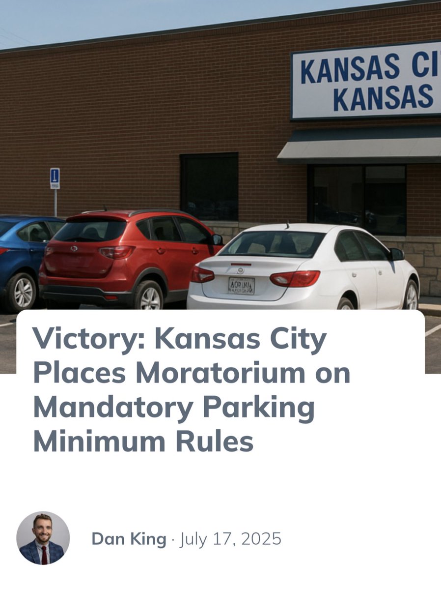 “Parking minimums cost small businesses significant amounts of money, prevent them from using their land in the way they see fit, and deprive cities of connectivity.” <a href="/IJ/">Institute for Justice</a>