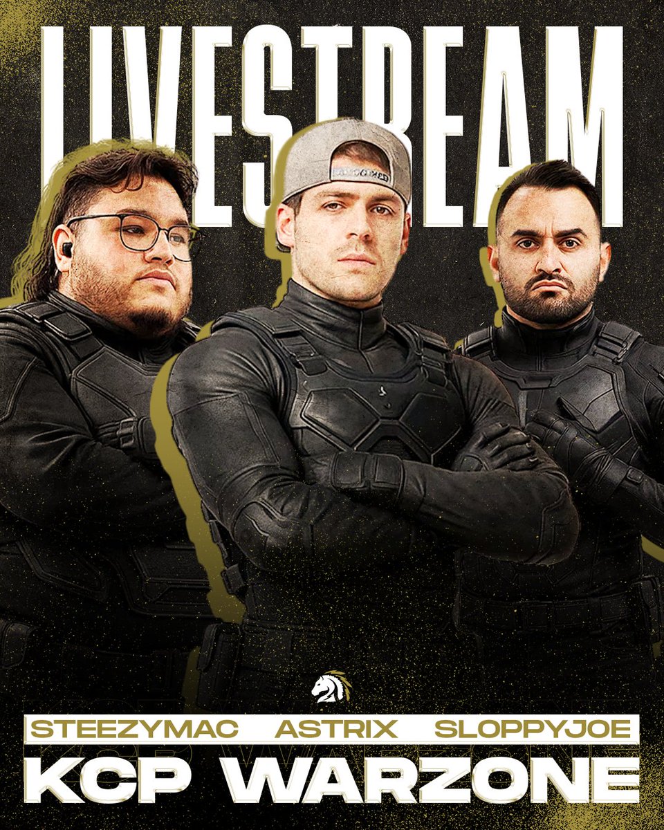 PioneersGG's tweet image. Our boys are starting the season EARLY!
Check out KCP Warzone LIVE ⬇️
🪖 @SteeezyyMac | twitch.tv/SteeezyMac
🪖 @sloppyjoe22_ | twitch.tv/sloppyjoe22_
🪖 @AstrixTheGod | twitch.tv/ItsAstrix
#Pioneers #Warzone #KCPWIN