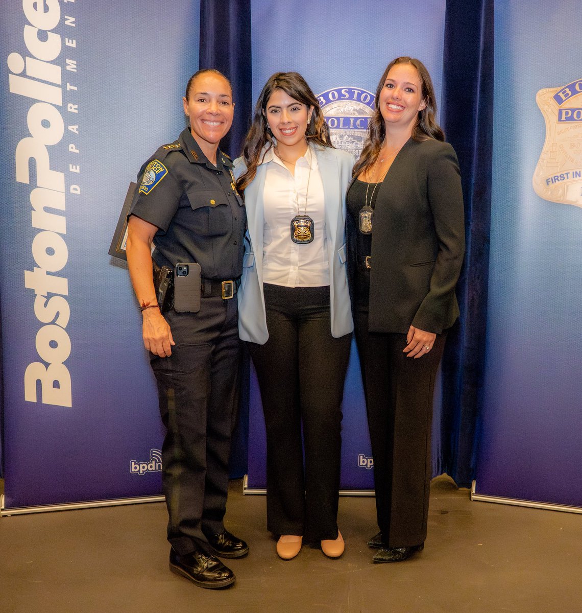 Congratulations to BPD’s newly appointed detectives, Detective Figueroa &amp; Detective Palermo! So well deserved! 💙🙌🏽🙌🏽🙌🏽🕵️‍♀️🫆