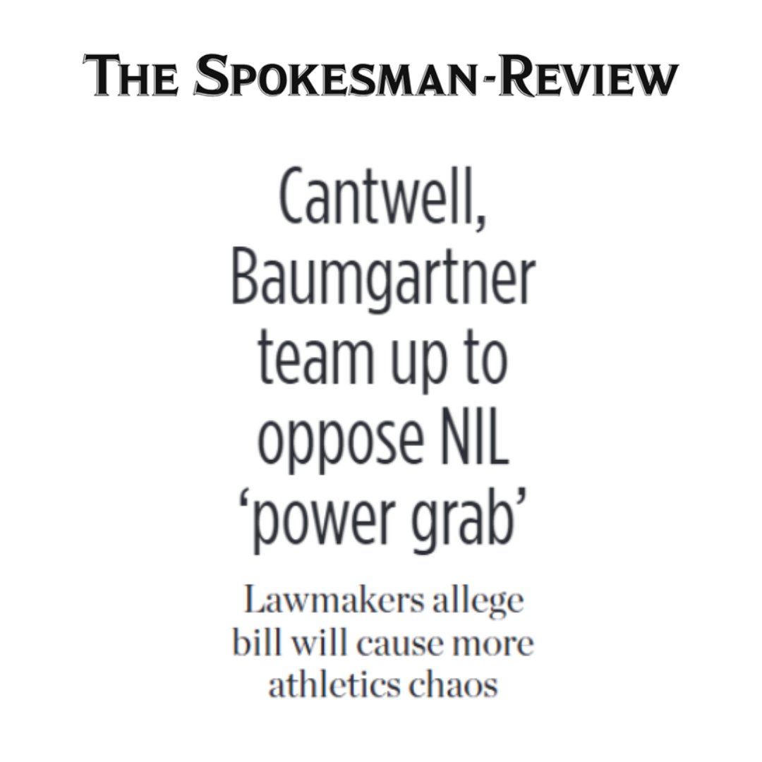 SenatorCantwell's tweet image. We warned our colleagues that the SCORE Act will leave small and mid-sized institutions behind.
spokesman.com/stories/2025/j…
