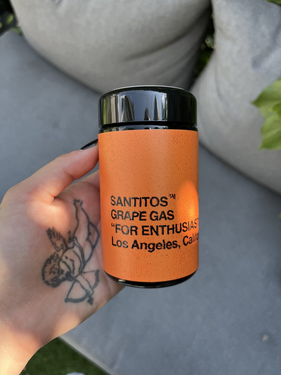 Imperialclubla's tweet photo. Santitos - Grape Gas 🍇 grown by me with love (goes live tomorrow) https://t.co/XbVWMdPOFF
