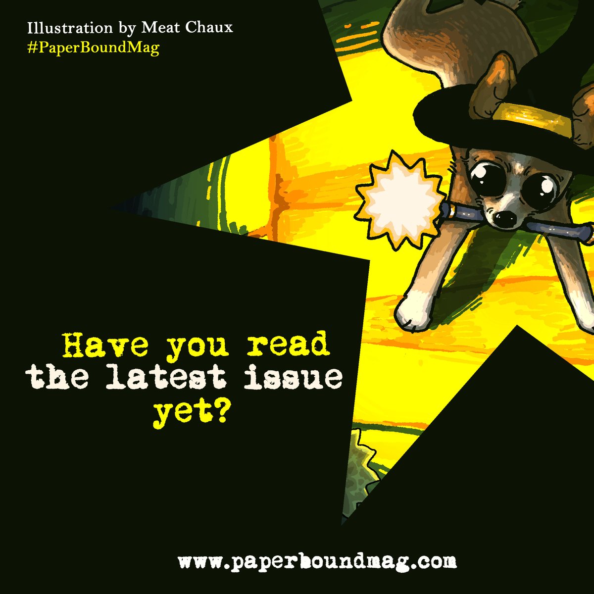 PaperboundMag's tweet image. 💜🌟Have you read our LIGHT & DARK issue yet?🌟💜
Full of brand new author interviews, #BookRecommendations, #WritingTips, #illustration prompts and more, check it out TOTALLY FREE now!
Illustration by Meat Chaux🌟
📚paperboundmag.com/issues