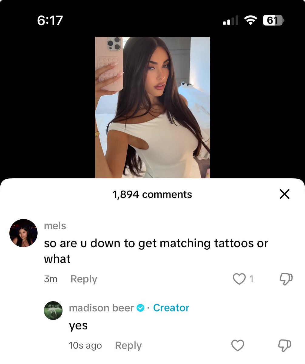 my girllll 4everrr . matching tattoos soon