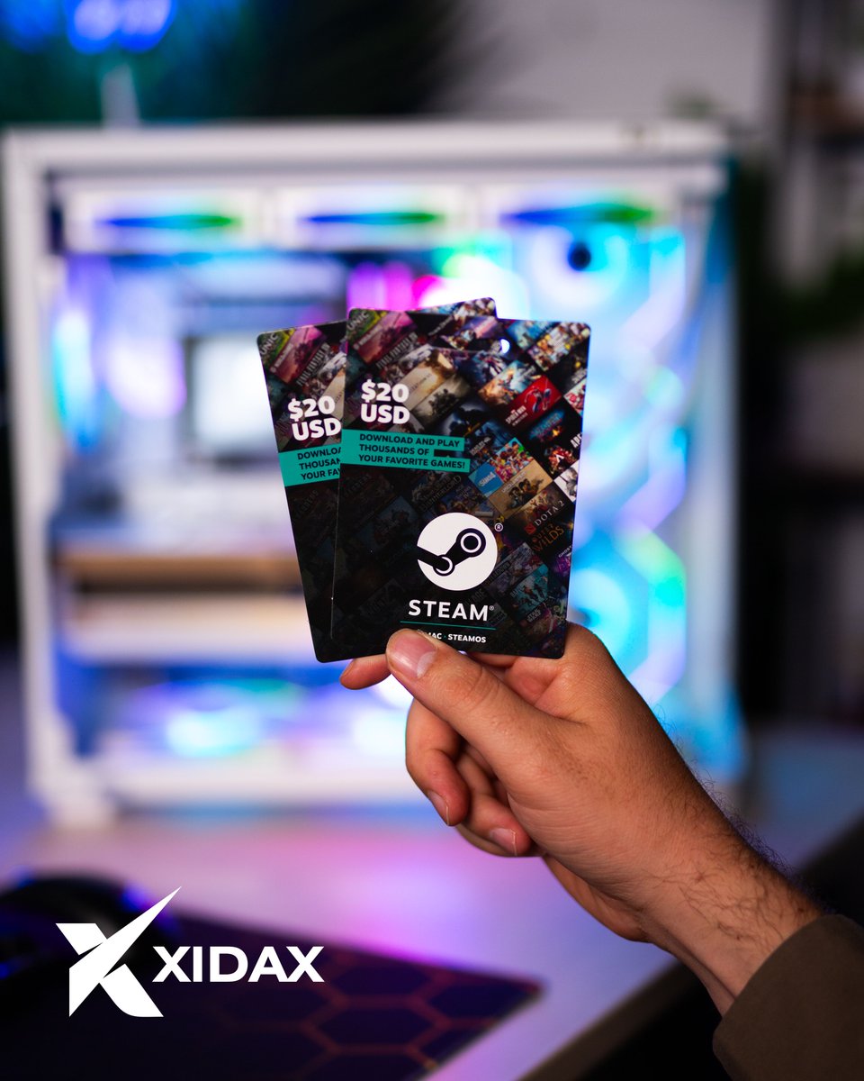 xidaxpcs's tweet image. 🎮💸 $40 STEAM CARD GIVEAWAY! 💸🎮
What game are you saving up for right now? 👀
Comment below, tag a friend, and share this post for your shot at a $40 Steam gift card — perfect for your next wishlist pickup!
And hey… don’t forget we’re still running our QUAKECON trip giveaway…