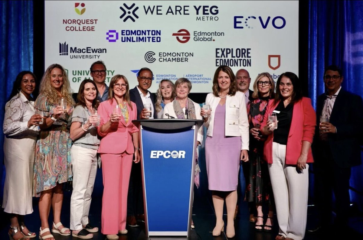 Carolyn Campbell (@_clcampbell) on Twitter photo Our leadership at <a href="/NorQuest/">NorQuest College</a> was pleased to be among the supporters of the We Are YEG Metro <a href="/KDaysyeg/">K-Days</a> reception, presented by <a href="/EPCOR/">EPCOR</a> at the Expo Centre, and hosted by <a href="/ExploreEdmonton/">Explore Edmonton</a>. Collaboration and teamwork across sectors is one of #Edmonton’s major strengths. Our leadership at <a href="/NorQuest/">NorQuest College</a> was pleased to be among the supporters of the We Are YEG Metro <a href="/KDaysyeg/">K-Days</a> reception, presented by <a href="/EPCOR/">EPCOR</a> at the Expo Centre, and hosted by <a href="/ExploreEdmonton/">Explore Edmonton</a>. Collaboration and teamwork across sectors is one of #Edmonton’s major strengths.