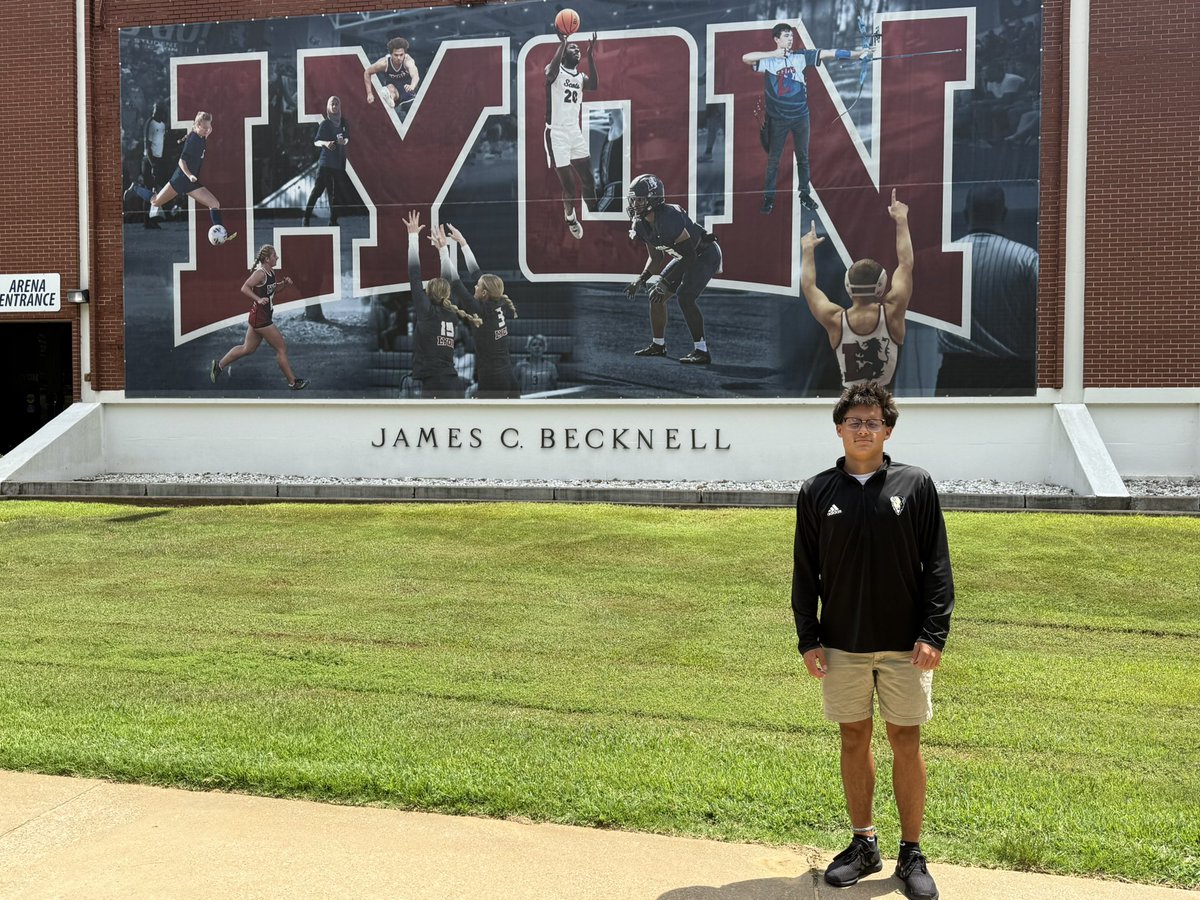 Cade French (@french_cade) on Twitter photo Thank you for the opportunity to come and visit the Lyon campus and to see what Lyon has to offer academically and athletically #GoScots <a href="/Coach_Trausch/">Adam Trausch</a> <a href="/LyonCollegeXCTF/">Lyon College Cross Country/Track & Field</a> <a href="/coach95j/">Coach J Skimbo</a> <a href="/CoachWliliams/">Michelle Williams</a> <a href="/McABuffaloes/">McAlester Athletics</a> <a href="/MacBuffIron/">McAlester Buffalo Iron</a> <a href="/CoachHass74501/">Coach Hass C.S.C.S.</a> Thank you for the opportunity to come and visit the Lyon campus and to see what Lyon has to offer academically and athletically #GoScots <a href="/Coach_Trausch/">Adam Trausch</a> <a href="/LyonCollegeXCTF/">Lyon College Cross Country/Track & Field</a> <a href="/coach95j/">Coach J Skimbo</a> <a href="/CoachWliliams/">Michelle Williams</a> <a href="/McABuffaloes/">McAlester Athletics</a> <a href="/MacBuffIron/">McAlester Buffalo Iron</a> <a href="/CoachHass74501/">Coach Hass C.S.C.S.</a>
