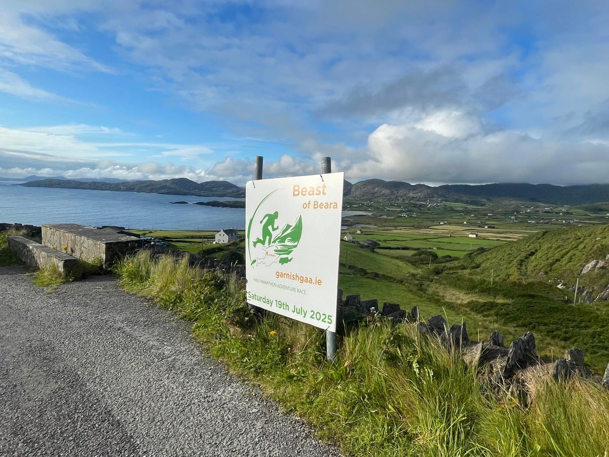 GarnishGAA's tweet image. Best of luck to everyone tomorrow participating in @BeastofBeara thanks so much for supporting our club!