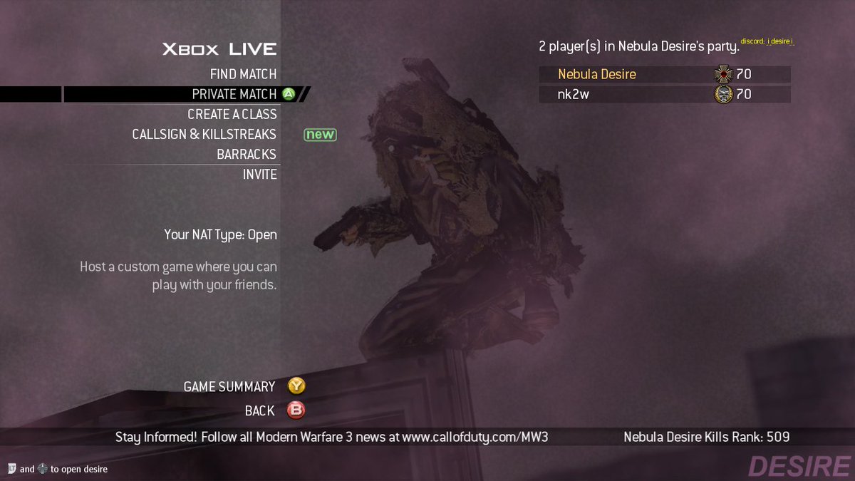 DesireSpins's tweet photo. Just released r1.3 of the desire pack module
and please for my sanity READ THE README.TXT FILE!!!!
desire pack mw2 trickshotting ps3 spinning cod #codisalive #cod #spinning #trickshot #modmenu #azza azza mod type shit my bro bosh up the uk
get it here: https://t.co/wXDyb1arCf https://t.co/JZcL3bdv8t