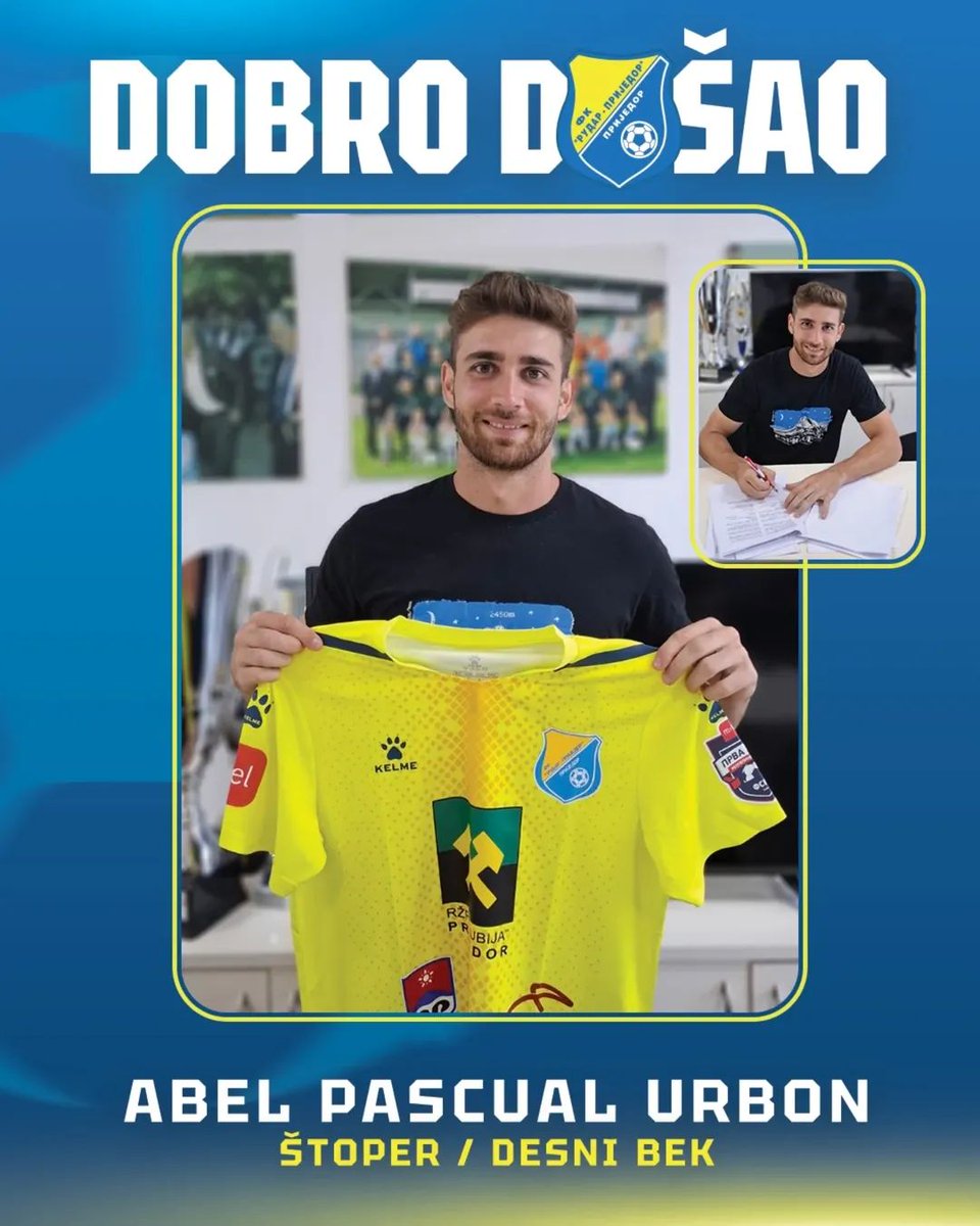 FBosnio's tweet photo. #PremijerLigaBiH 🇧🇦

✍️En Prijedor se habla español

El FK Rudar dió a conocer hoy a sus 2 nuevos refuerzos:

👉Abel Pascual Urbon 🇪🇸, central (29) del Gimnástica Segoviana 🇪🇸 (35 PJ/3⚽).
👉Roberto Corral 🇪🇸, lateral (27) del UE Santa Coloma 🇦🇩 (7 PJ/1⚽).

#BiH 🇧🇦 https://t.co/m7Gc7CEYFY