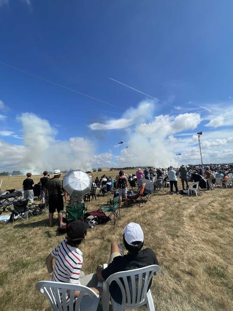 thecwordcast's tweet photo. Awesome Friday at #RIAT2025! First time seeing the Pakistan Air Force and the JF-17 Thunder—⚡️! Spitfire and Hurricane always a highlight.
#RIAT2025 #UKAirshow #JF17 #PakistanAirForce  #RIATExperience #riat #aviation #fairford https://t.co/Ytg9fKMHpF