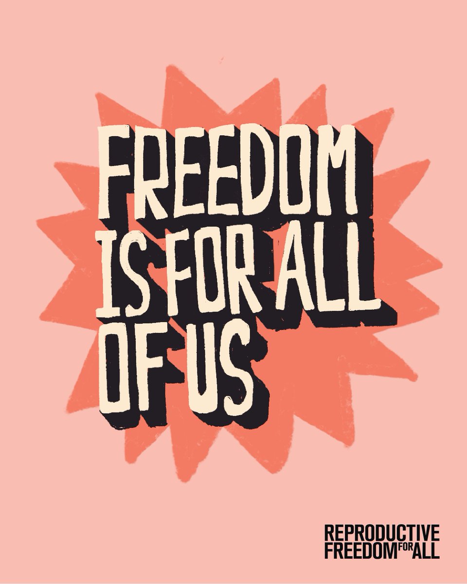 reproforall's tweet image. Freedom isn’t a privilege—it’s a right. No exceptions. No compromises. #FreedomForAll #ReproFreedom