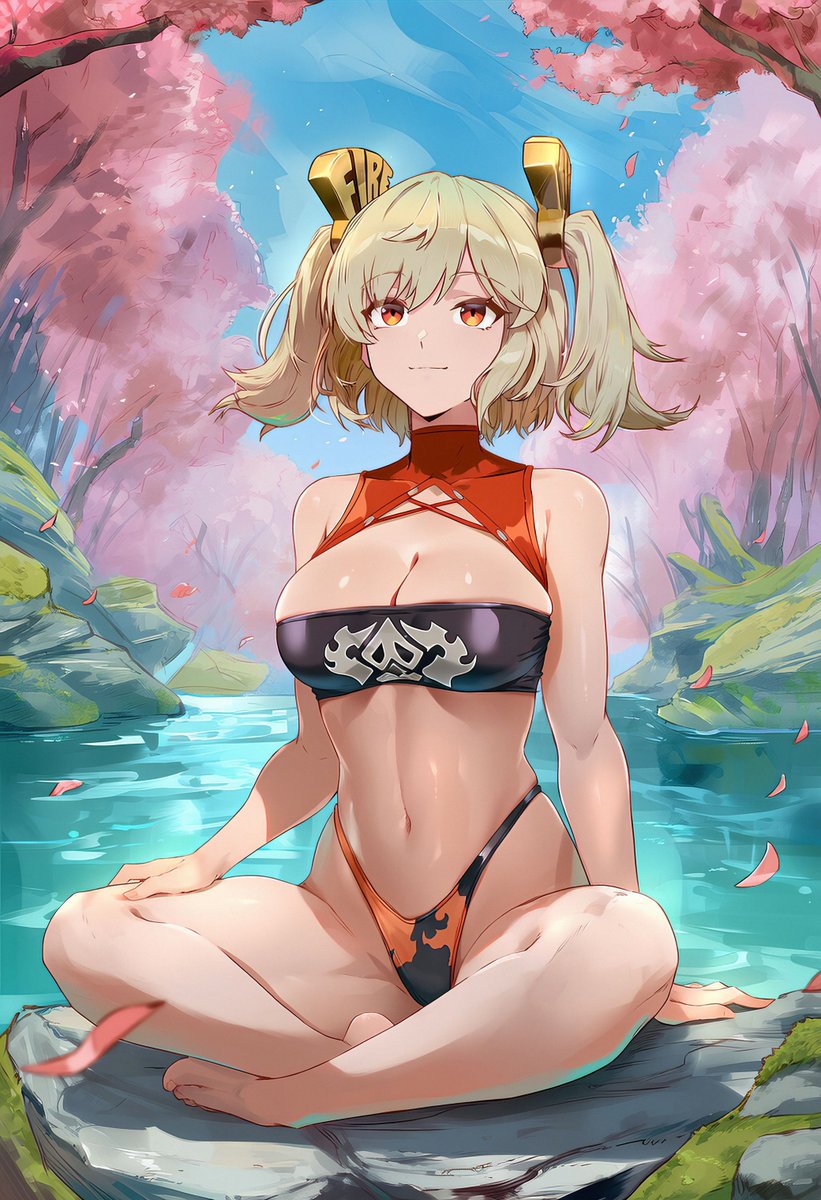 Burnice at a beautiful lake ☺️
#ZenlessZoneZero
