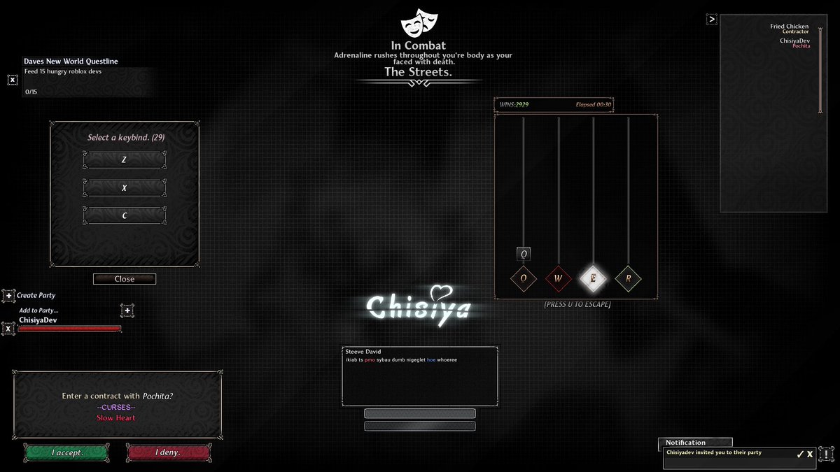 Devil Hunter Ui i made a few months ago - Commissioned work (recently ...