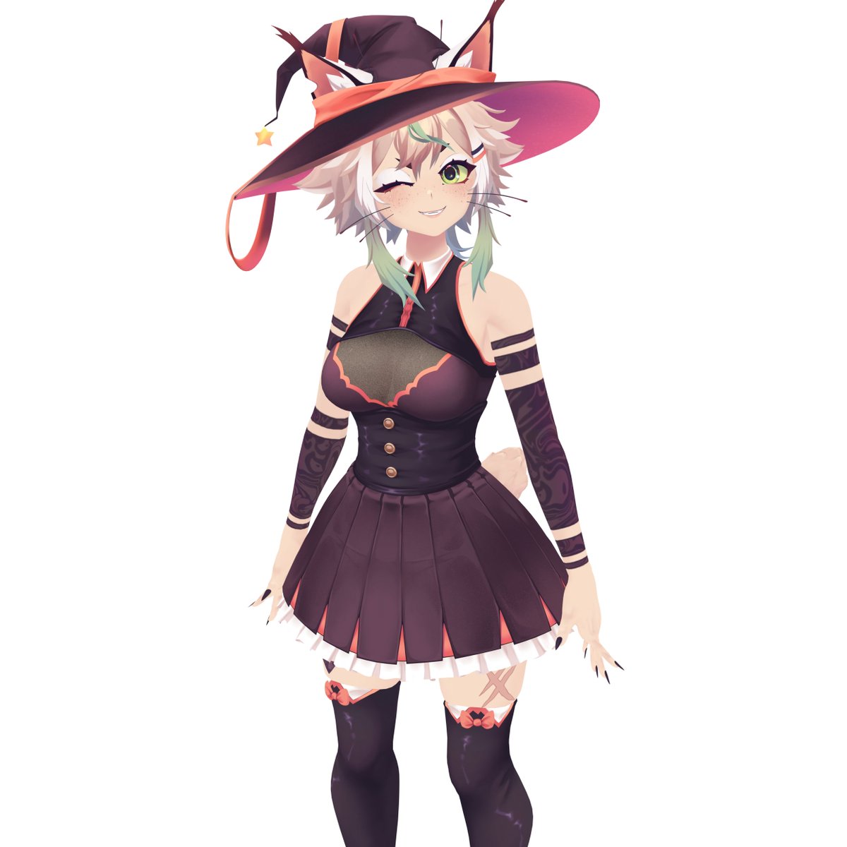 Moiom_b's tweet image. I worked painting @/SodaSneb new outfit
modeling by @/ChilkyArts
Base model by @/Astrexis_