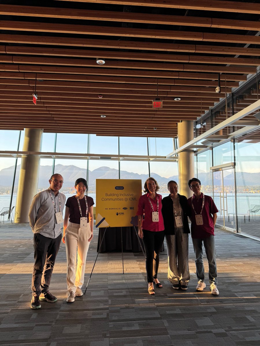 _LXAI's tweet image. Thank you to everyone who joined us for the Building Inclusive Communities social event at ICML!
A special thanks to the amazing speakers, to RBC Borealis for sponsoring the event, and to Women in Machine Learning for partnering with us to make it all possible!