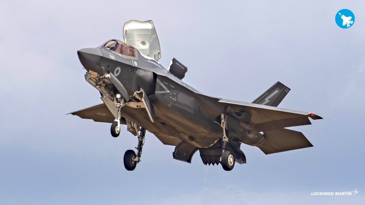 thef35's tweet image. The F-35 is putting on a show at #RIAT25, including an electrifying flight demo from @RoyalAirForce F-35s! ⚡️
With unmatched sensor fusion and all-domain awareness, it’s ready for today’s missions and tomorrow’s challenges.