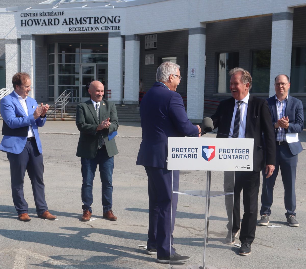 GeorgePirieMPP's tweet image. Great news for Greater Sudbury and other communities across northeastern Ontario!
Investing in community spaces means stronger support for health and well-being now and into the future. Proud to stand with Minister @NeilLumsdenMPP, MPP @BillRosenbergPC, and Mayor @LefebvrePaul…