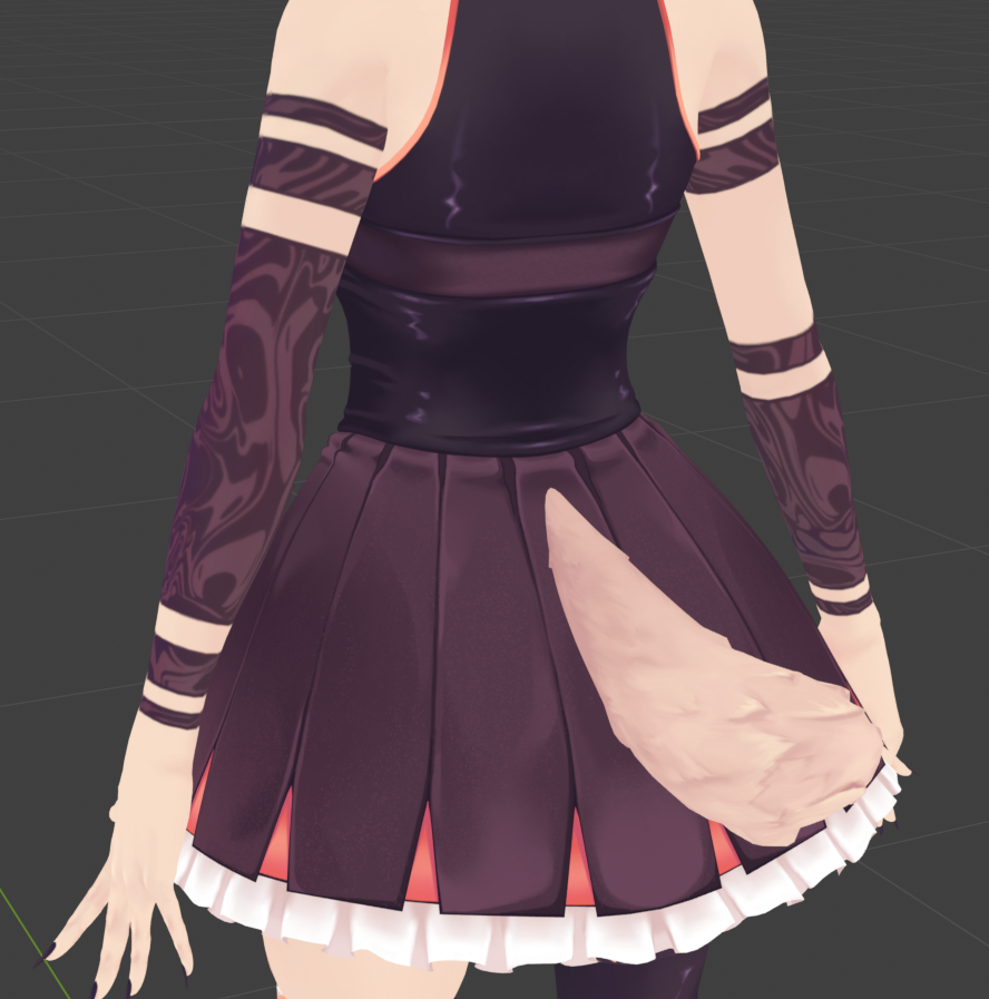 Moiom_b's tweet image. I worked painting @/SodaSneb new outfit
modeling by @/ChilkyArts
Base model by @/Astrexis_