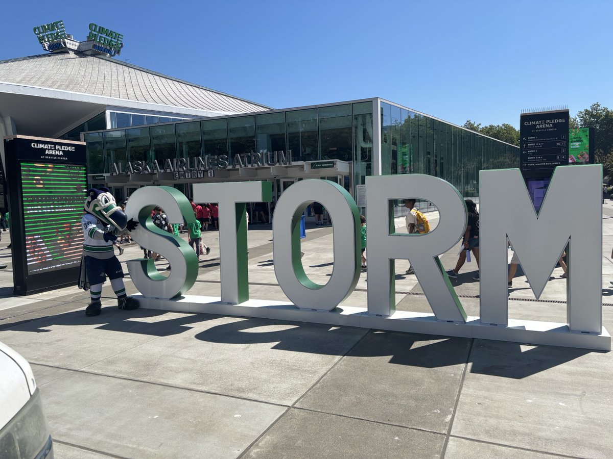 SeattleTbirds's tweet image. Cool Bird has never been to a @seattlestorm game where he doesn't have a ball 😉
