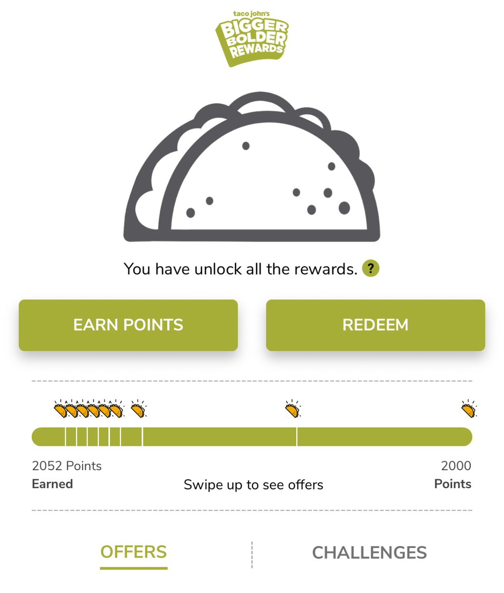 flickertailtime's tweet image. Maxed out our Taco John’s rewards, making us eligible for the Roughrider Hall of Fame.