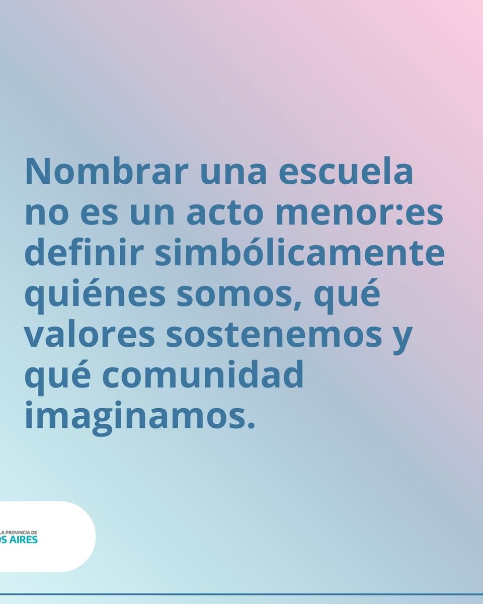 SecundariaDGCYE's tweet photo. 🙌🏽Participamos del acto de imposición de nombre de la secundaria 47 del barrio de La Cárcova, en José León Suárez, partido de San Martín. 

🫂La escuela a partir de hoy se llama "Osvaldo Bayer" en honor al escritor e historiador. https://t.co/Je0lDAyCn7