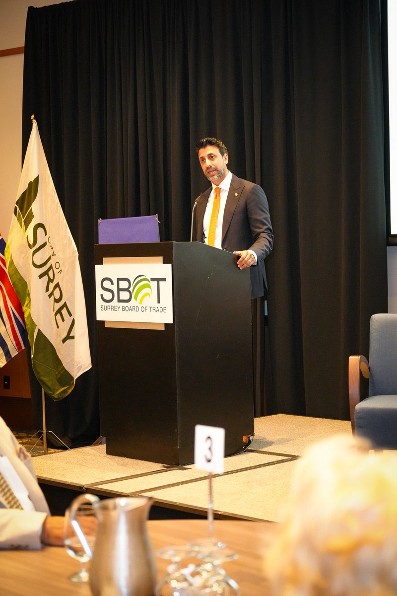 MSidhuLiberal's tweet image. I joined the Surrey Board of Trade to talk about how Canada’s trade diversification is helping businesses reach new markets — and why that’s critical for our future. Thanks for having me, @SBofT.
#IndoPacificStrategy #CanadaTrade